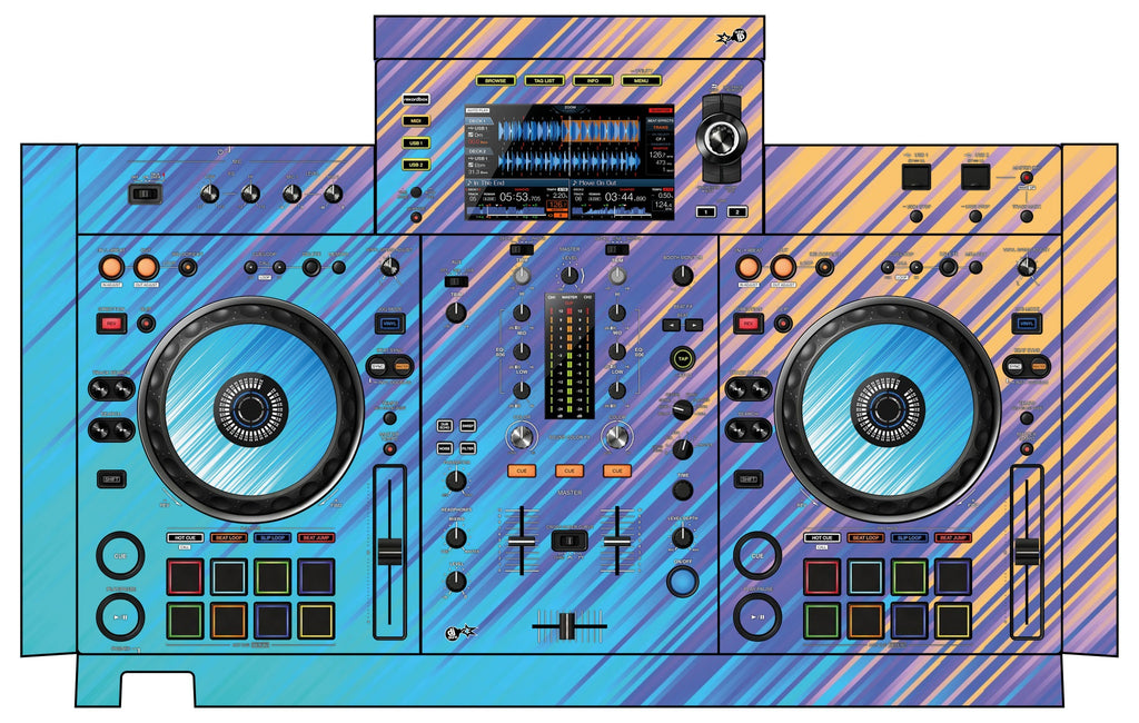 Pioneer DJ XDJ RX 2 Skin Stripes