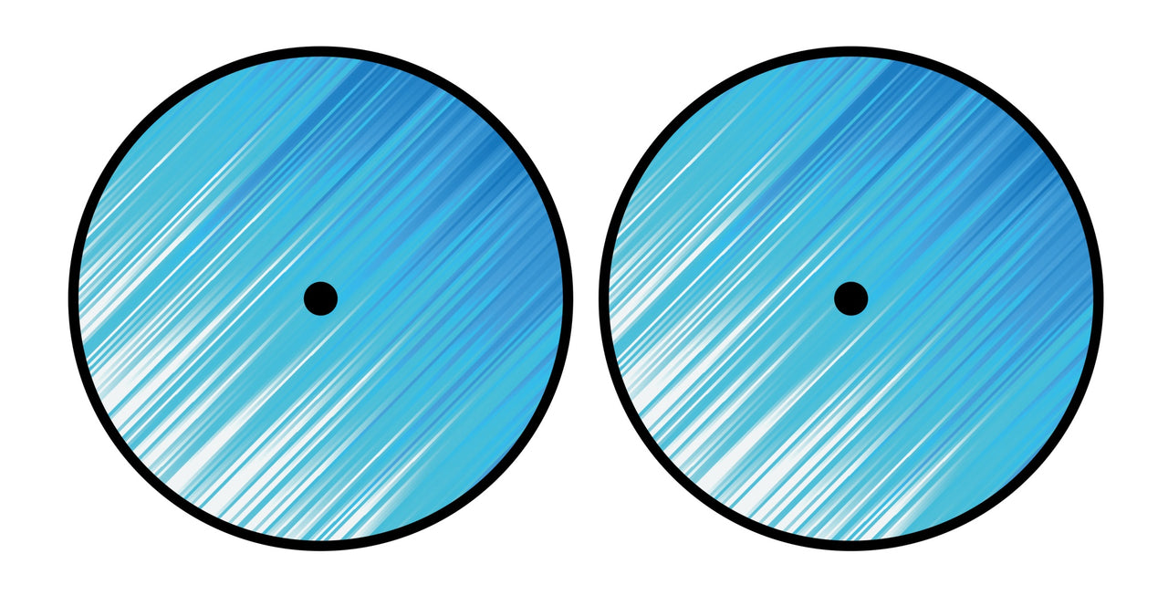 Universal Vinyl Labelsticker (10.2 cm - REGULAR) Skin Stripes