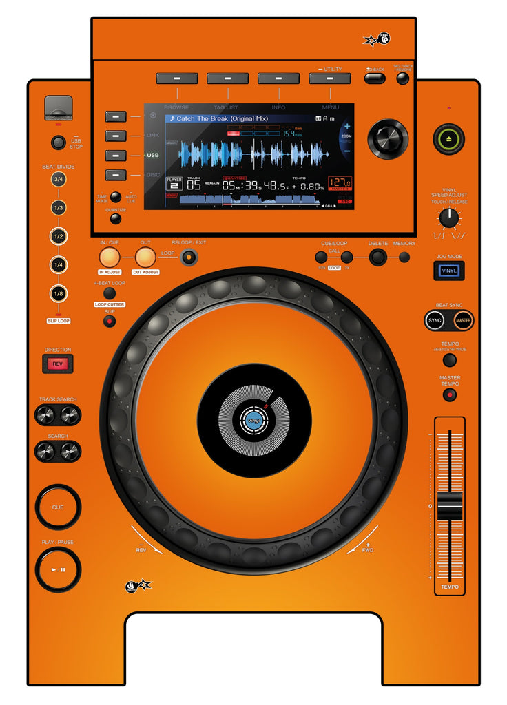 Pioneer DJ CDJ 900 NEXUS Skin Sunset
