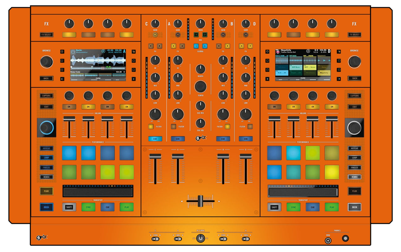 Native Instruments S8 Skin Sunset