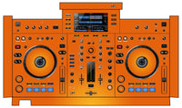 Pioneer DJ XDJ RX Skin Sunset