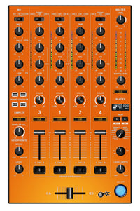 Pioneer DJ DDJ 1000 SRT MIXER Skin Sunset