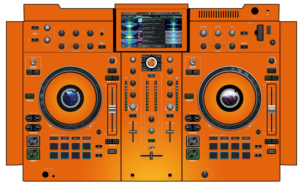 Denon DJ PRIME 2 Skin Sunset