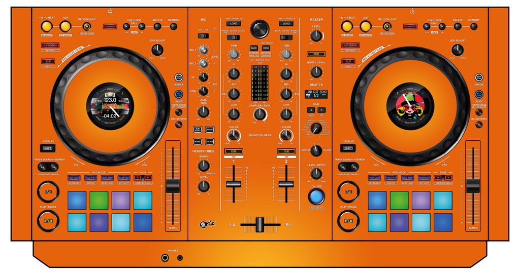 Pioneer DJ DDJ 800 Skin Sunset