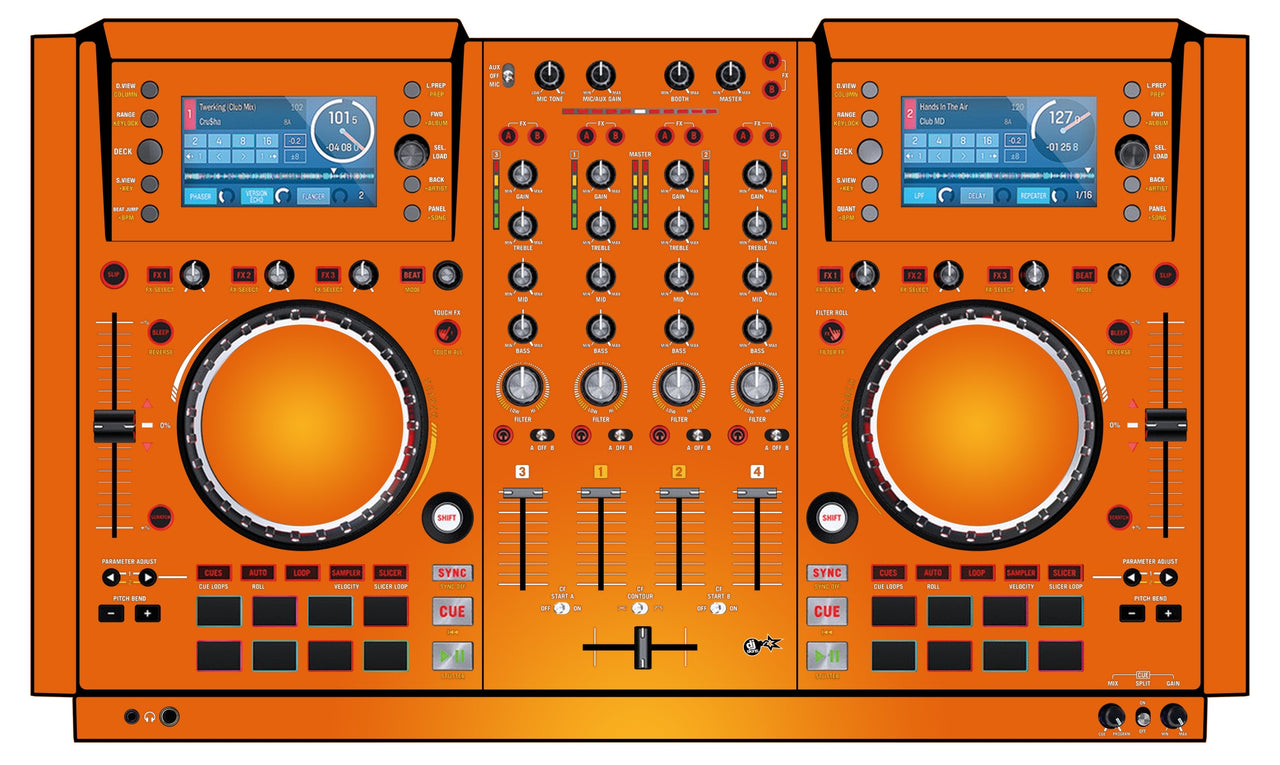 Numark NV 2 Skin Sunset