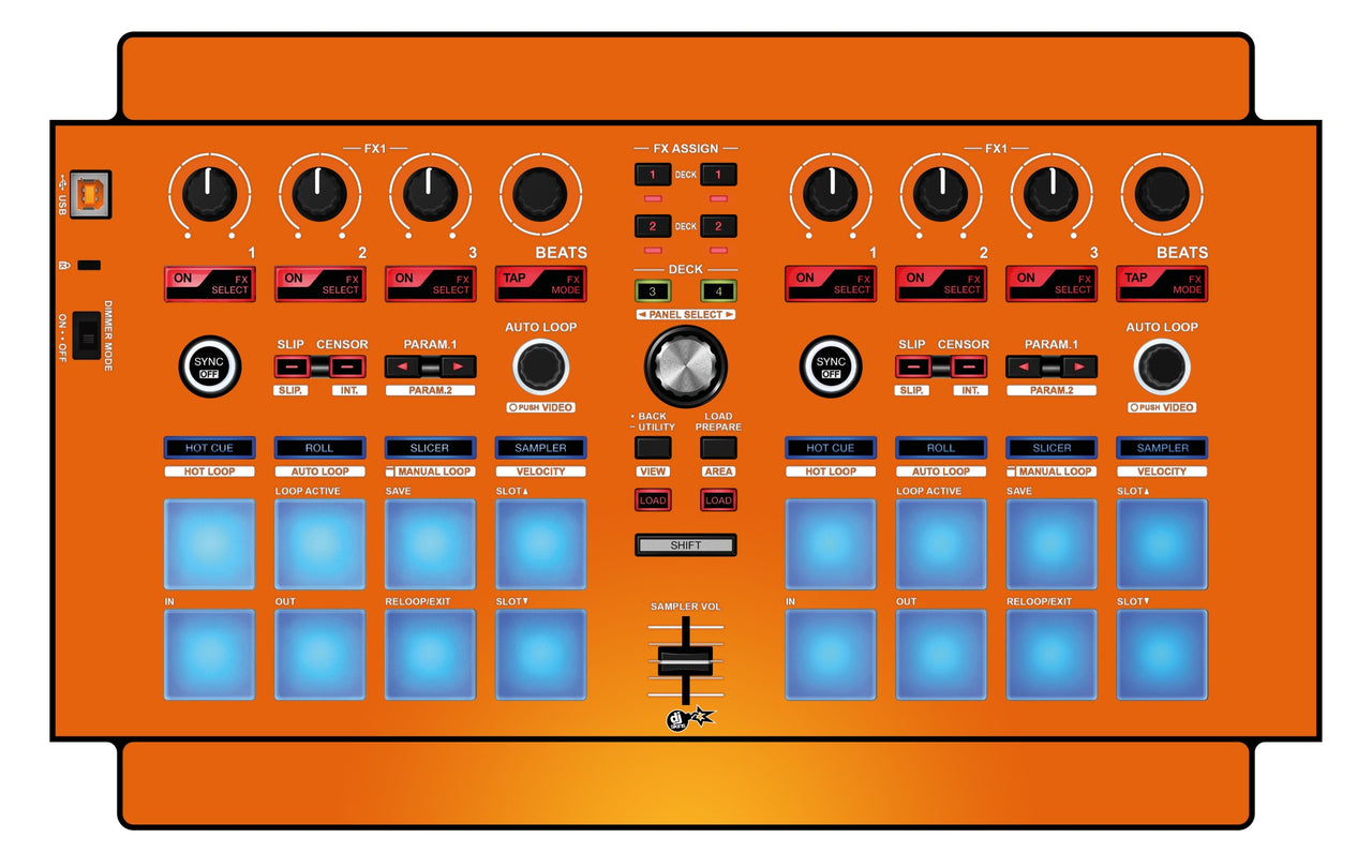 Pioneer DJ DDJ SP 1 Skin Sunset