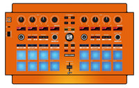 Pioneer DJ DDJ SP 1 Skin Sunset