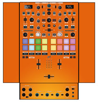 Reloop Elite Skin Sunset
