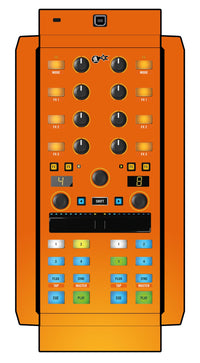 Native Instruments X1 MK2 Skin Sunset