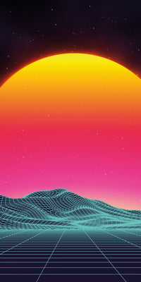 Native Instruments S2 MK1 Skin Synthwave Horizon