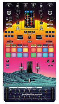 Pioneer DJ DJM S11 Skin Synthwave Horizon