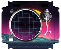 Technics 1200 / 1210 MK2 Skin Synthwave Horizon