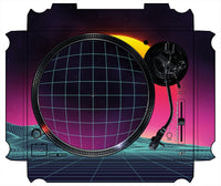 Technics 1200 / 1210 MK7 Skin Synthwave Horizon