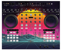 Native Instruments S4 MK2 Skin Synthwave Horizon