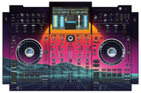 Denon DJ PRIME 4+ Skin Synthwave Horizon