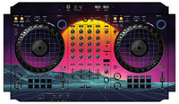 Pioneer DJ DDJ FLX6 Skin Synthwave Horizon