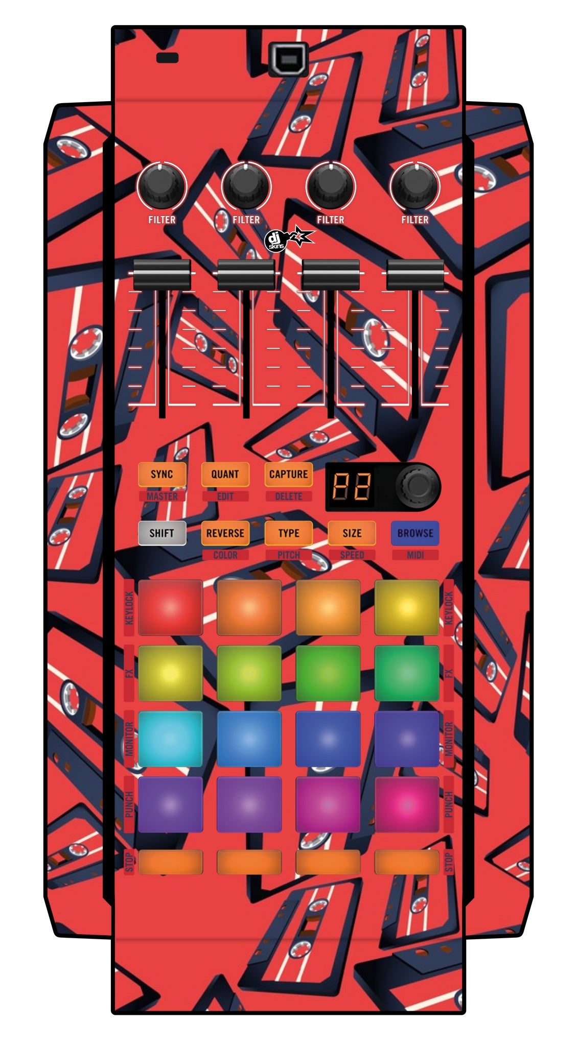 Native Instruments F1 Skin Tapedeck