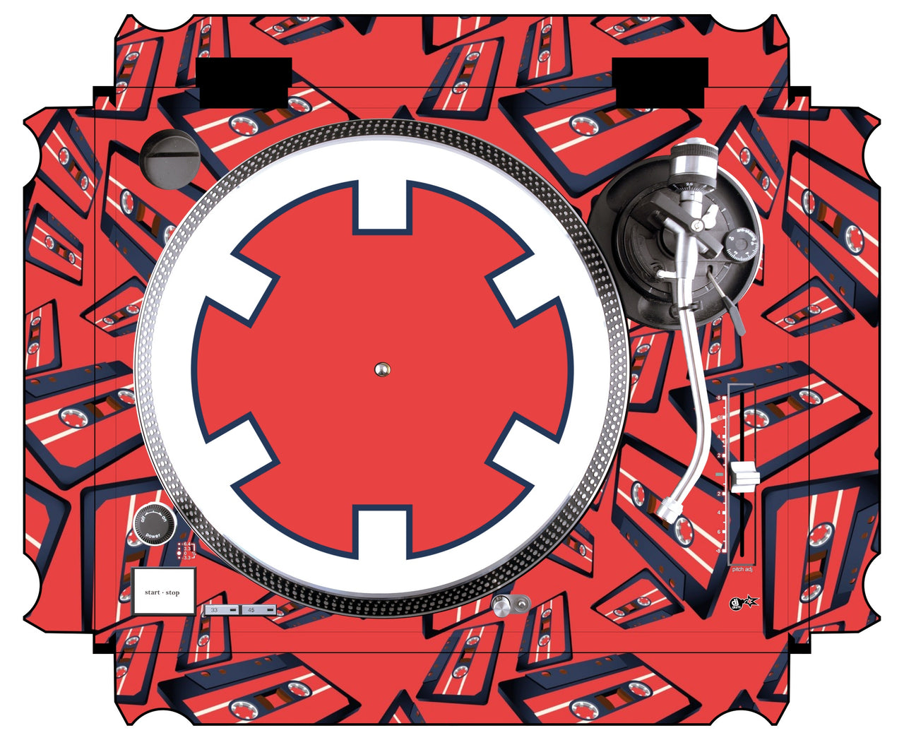 Technics 1200 / 1210 MK2 Skin Tapedeck