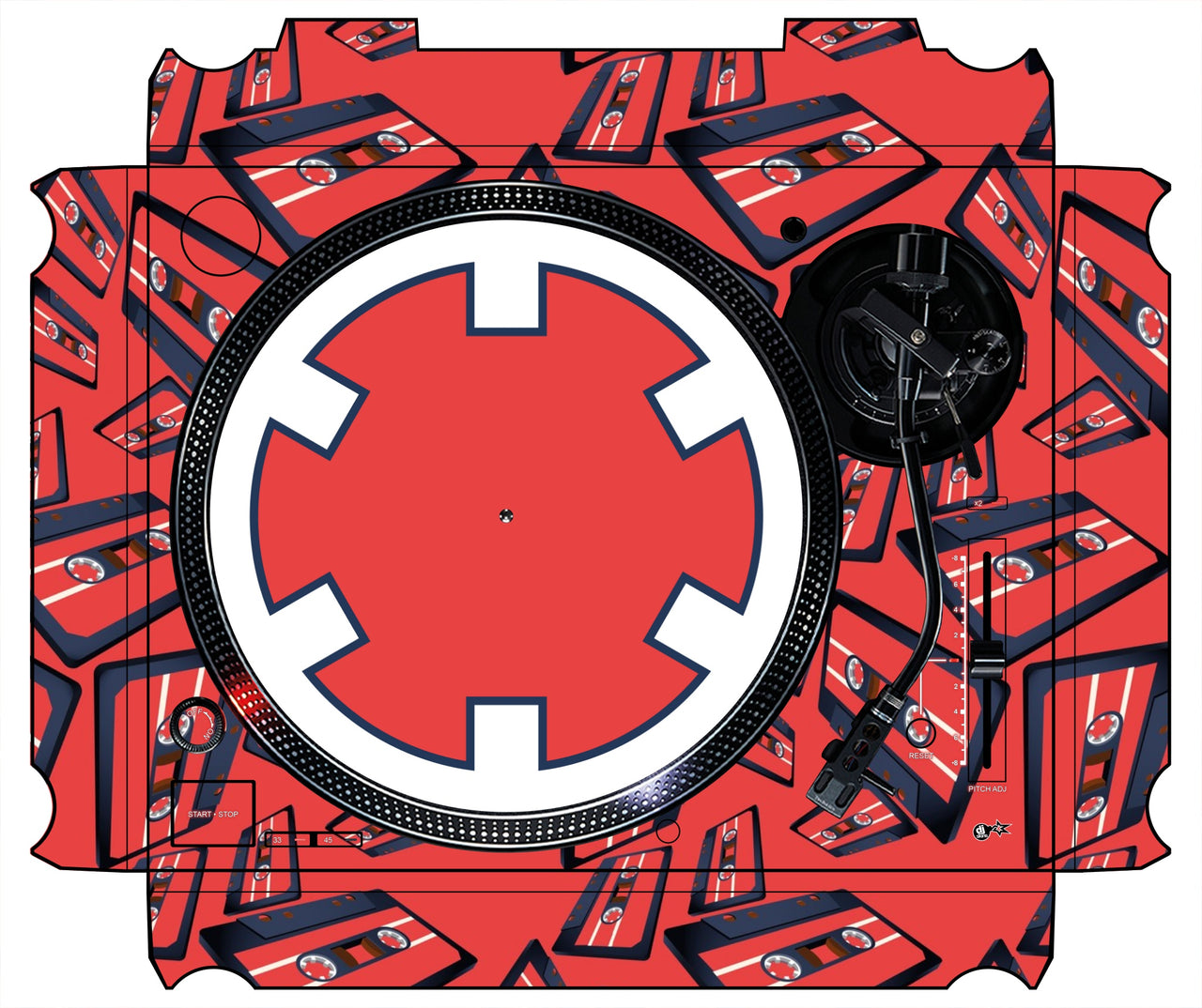 Technics 1200 / 1210 MK7 Skin Tapedeck