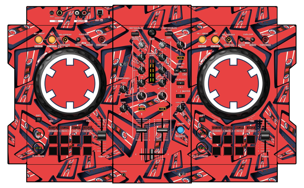 Pioneer DJ DDJ 400 Skin Tapedeck