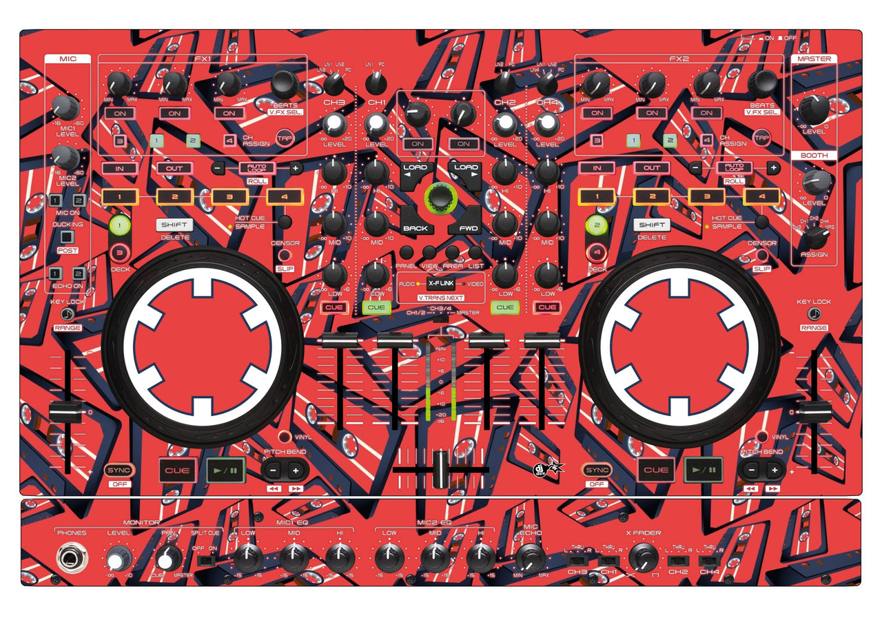 Denon DJ MC 6000 MK2 Skin Tapedeck
