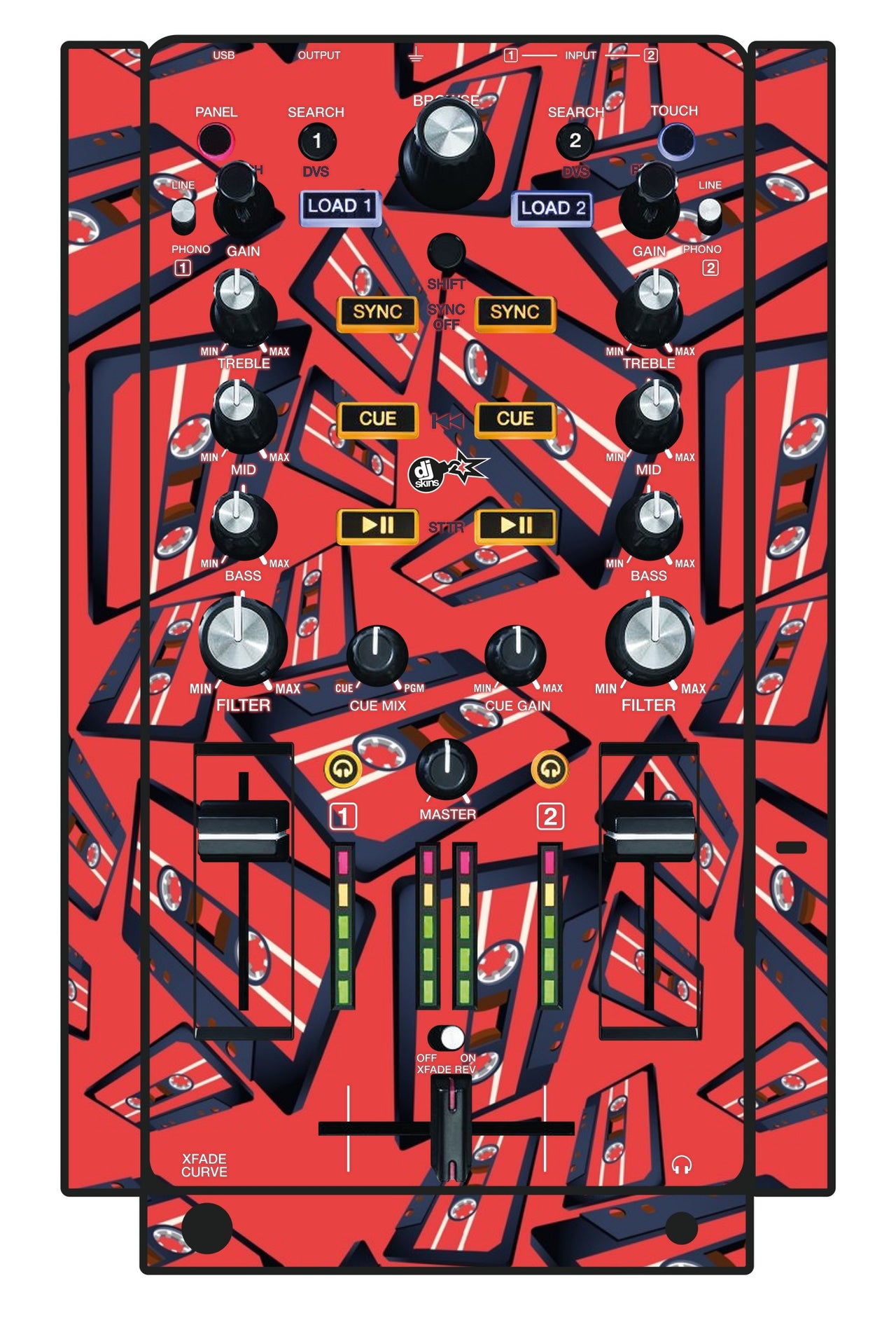 Akai Pro AMX Skin Tapedeck