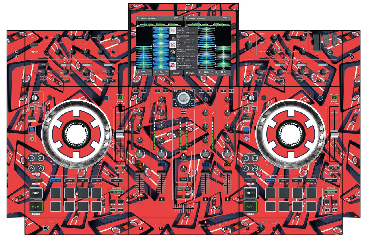 Denon DJ PRIME 4 Skin Tapedeck