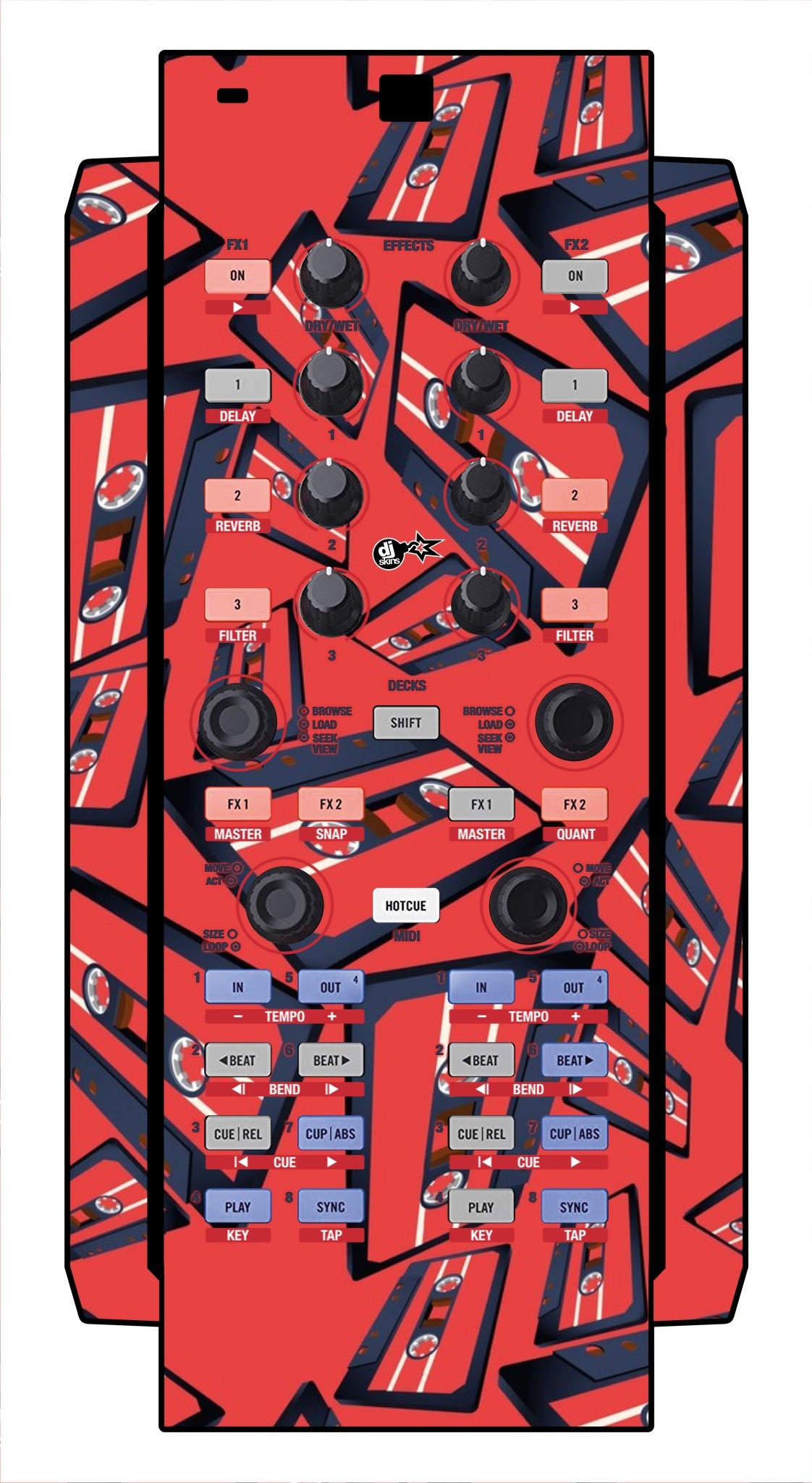 Native Instruments X1 Skin Tapedeck