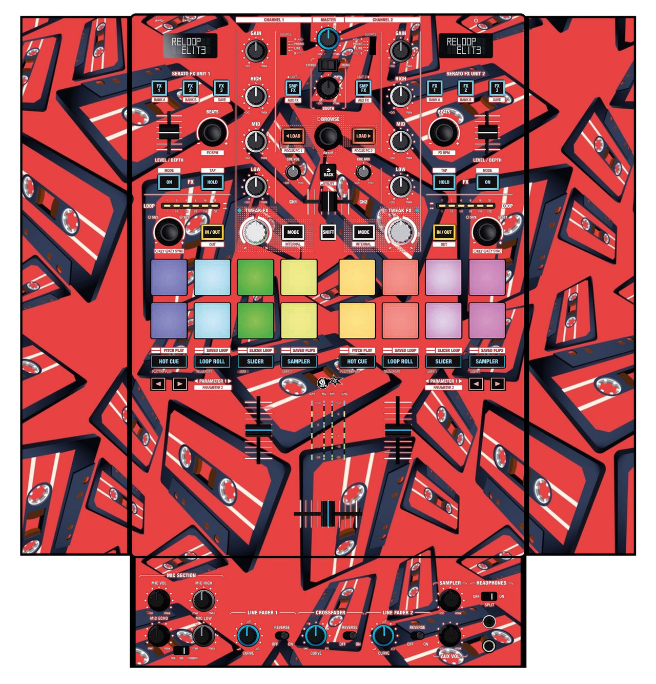 Reloop Elite Skin Tapedeck