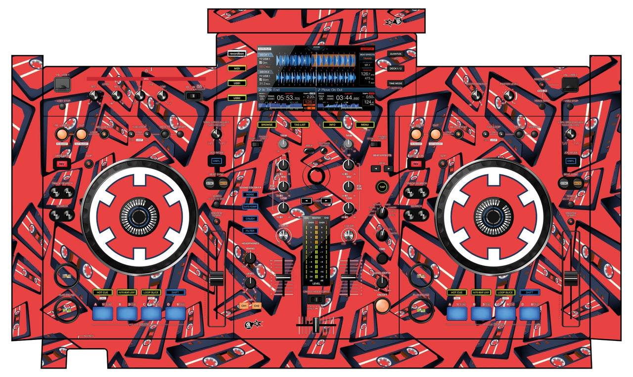 Pioneer DJ XDJ RX Skin Tapedeck