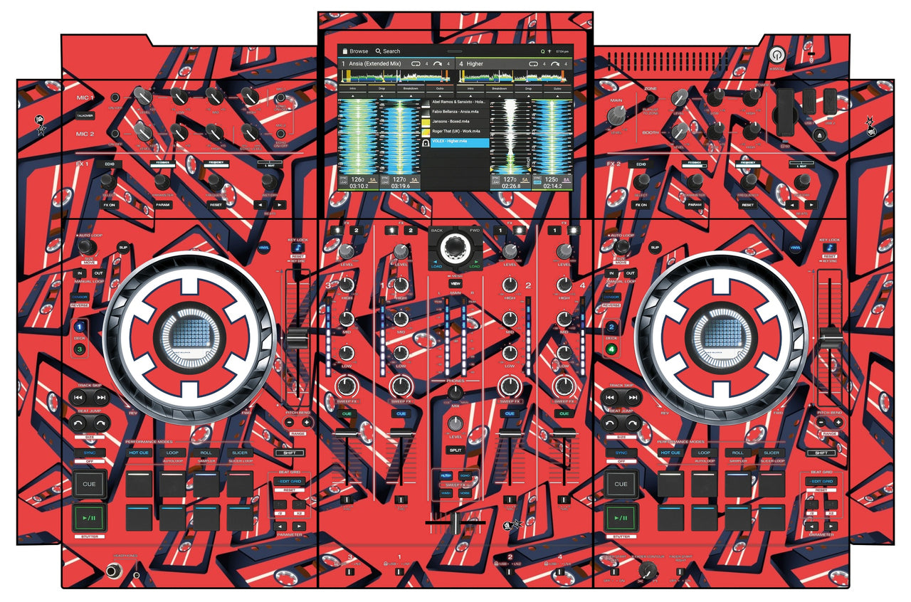 Denon DJ PRIME 4+ Skin Tapedeck