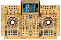 Denon DJ PRIME 4 Skin Thudrumble Wood