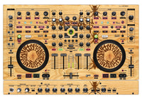 Denon DJ MC 6000 MK2 Skin Thudrumble Wood