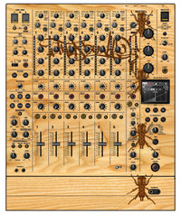 Pioneer DJ DJM V10 LF Skin Thudrumble Wood