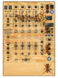 Pioneer DJ DJM 900 NEXUS 2 Skin Thudrumble Wood
