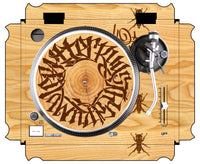 Technics 1200 / 1210 MK2 Skin Thudrumble Wood