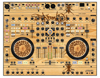 Denon DJ MC 6000 Skin Thudrumble Wood