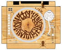 Reloop RP 8000 MK2 Skin Thudrumble Wood