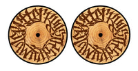 Universal Vinyl Labelsticker (10.2 cm - REGULAR) Skin Thudrumble Wood