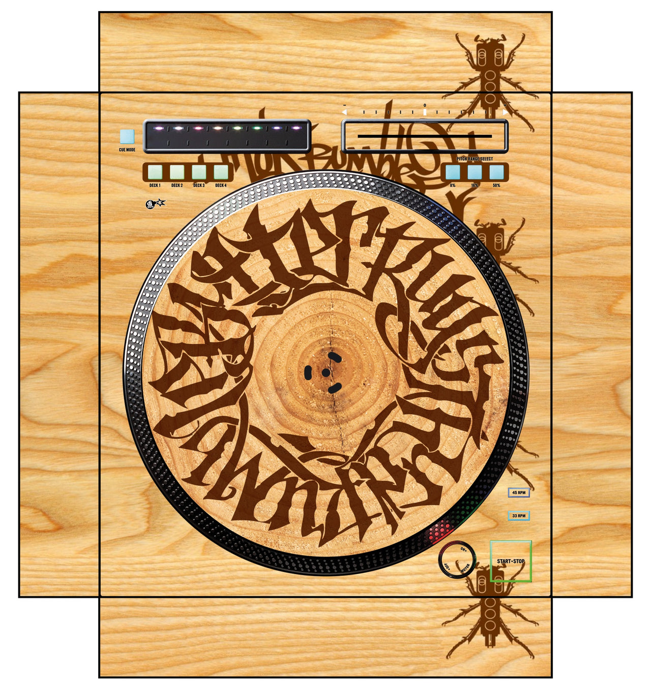 Rane TWELVE Skin Thudrumble Wood