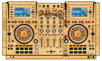 Numark NV 2 Skin Thudrumble Wood