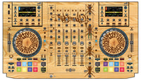 Denon DJ MCX 8000 Skin Thudrumble Wood