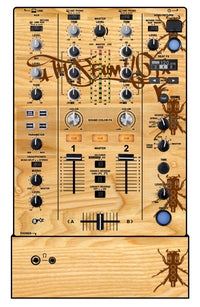 Pioneer DJ DJM 450 Skin Thudrumble Wood