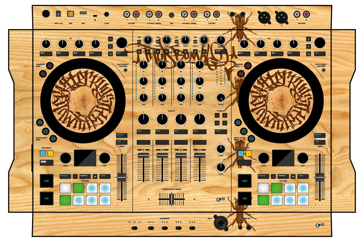 Native Instruments S4 MK3 Skin Thudrumble Wood