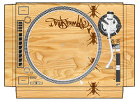 Reloop RP 8000 Skin Thudrumble Wood