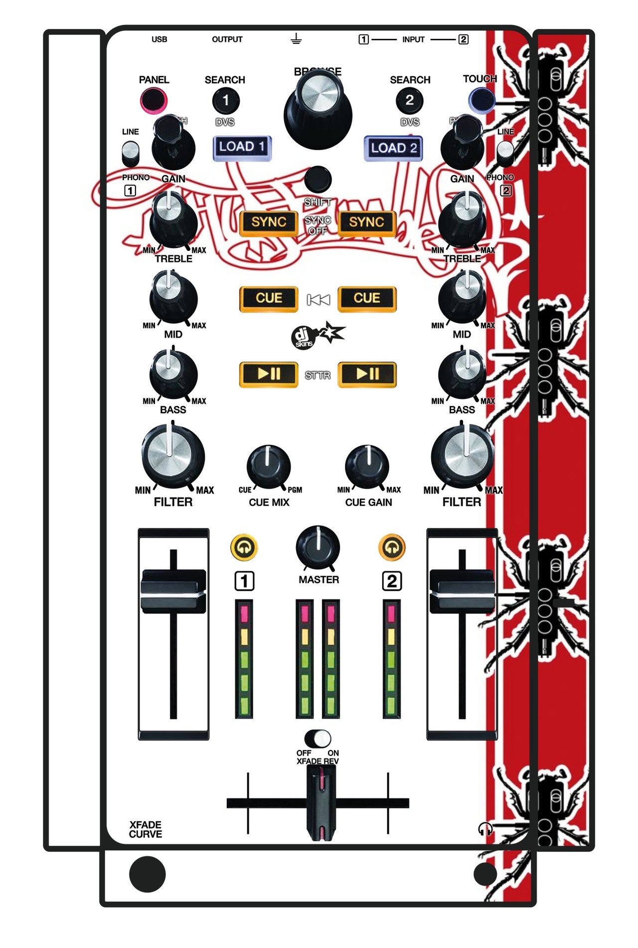 Akai Pro AMX Skin Thudrumble