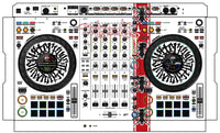 Pioneer DJ DDJ FLX10 Skin Thudrumble