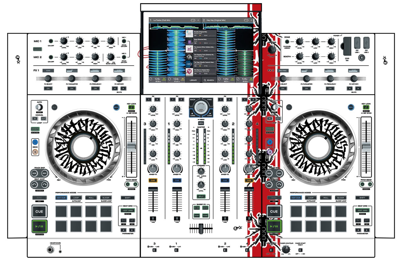 Denon DJ PRIME 4 Skin Thudrumble
