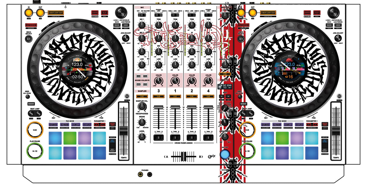 Pioneer DJ DDJ 1000 SRT Skin Thudrumble
