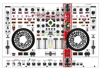Denon DJ MC 6000 MK2 Skin Thudrumble